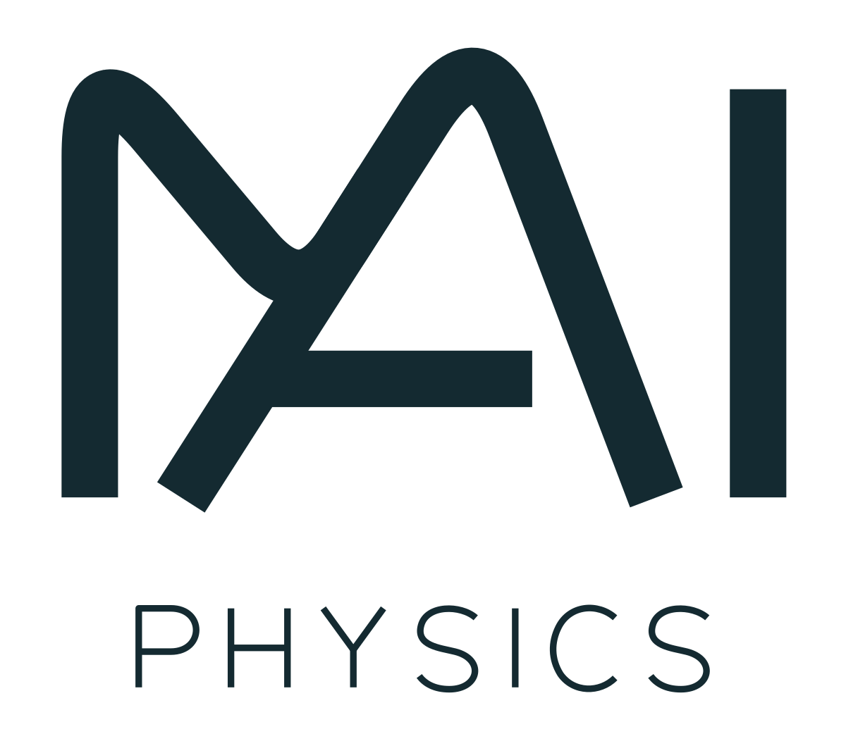 Original curved MAI Physics logo